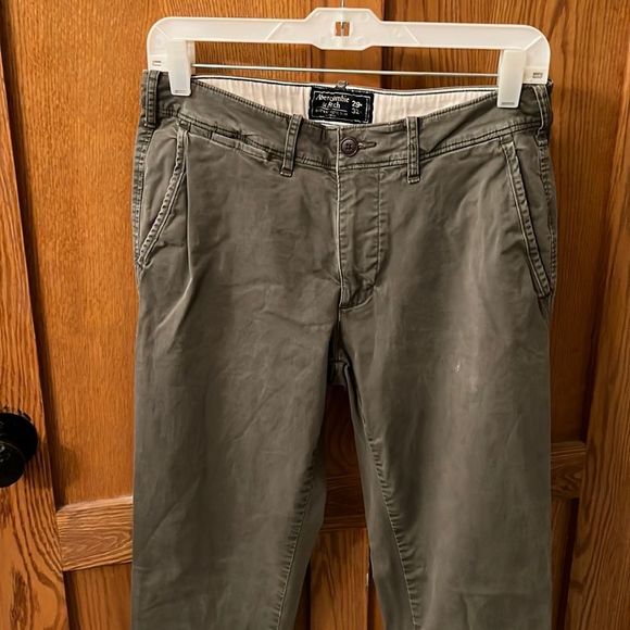 Abercrombie & Fitch Other - Abercrombie & Fitch Rustin Athletic Slim Stretch Pants - olive green (29W X 32L)